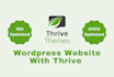build website with thrive theme and thrive architect