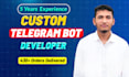 build a custom telegram bot for your business