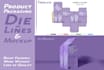 make packaging dielines and mockup