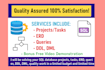 design and develop sql databases, queries, and erd diagrams task, projects