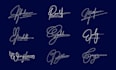 design luxury, scripted, handwritten, or signature logo