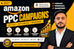 setup, optimize and manage amazon PPC campaign sponsored ads