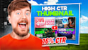 design eye catching youtube thumbnail in less than 24 hours