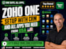 setup zoho one CRM and all apps or salesforce from USA