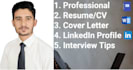 design professional CV, resume, linkedin profile