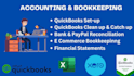 do accounting and bookkeeping in quickbooks online with quickbooks cleanup