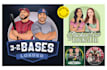design podcast logo and cover art with cartoon style