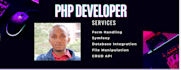 develop with  PHP ,wordpress and laravel
