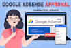 do google adsense approval on your website
