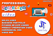 create promotional  and engaging short video ads for business and social media