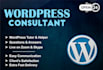 be your wordpress tutor, coach, trainer, guru, helper or instructor