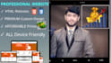 build professional html website and custom design