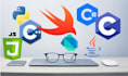 do c, python, java tasks for you