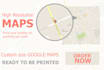 create a HUGE custom map ready for print