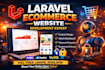 develop laravel ecommerce website