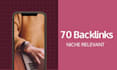 70 advance high quality niche relevant blog comment backlinks