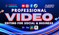 do professional video editing