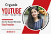 do organic viral youtube video promotion