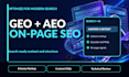 do GEO, aeo and on page SEO for google ai overviews and chatgpt