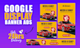 design your google banner ads, web banner, gif animation