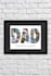 make a photo collage from any shape, number, word, or text