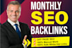 do monthly complete package off page SEO backlinks