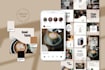 design 15 social media posts for facebook and instagram grid