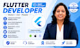 develop a cross platform flutter app for ios and android