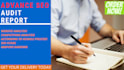make seo audit report and competitor analysis
