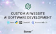 do full stack ai website, ai chatbot, ai software, and ai mobile app