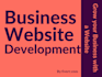 design and develop your business website