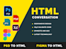 flawless PSD , PDF to responsive bootstrap HTML conversion