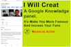 creat a google knowladge panel