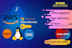 provide remote IT support for VPN, AWS, azure, gcp, linux