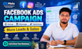be your facebook ads campaign manager, fb advertisement designer