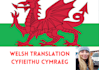 translate english and welsh text