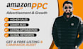 setup, manage and optimize amazon PPC campaign ads for amazon advertising