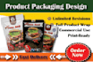 do label design and food packaging