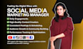 be your social media manager and content creator