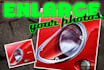 enlarge image with minimal loss in image quality
