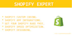 be shopify expert and developer for custom coding