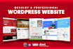 develop a professional godaddy website