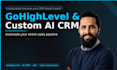 build gohighlevel or custom ai CRM to automate your sales and pipeline