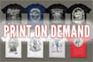 design shopify print on demand store, shopify website