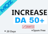 increase moz da 40 plus
