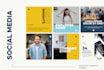 design social media posts and banners