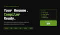 write an ats optimized tech and software engineer resume to get hired fast