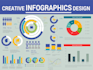 design professional infographic, flowchart, pie charts, and graph diagram