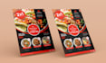 make stunning instagram food flyer design