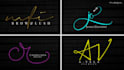 do modern initial signature logo